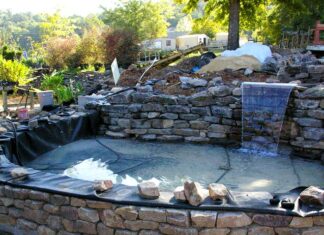 Основные этапы строительства пруда