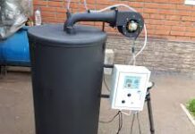 Как работает котел на отработке?