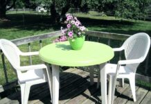 Пластиковые садовые столы: тонкости выбора
