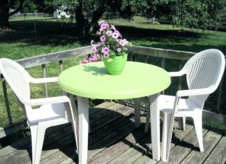 Пластиковые садовые столы: тонкости выбора