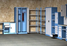 Преимущества металлической мебели