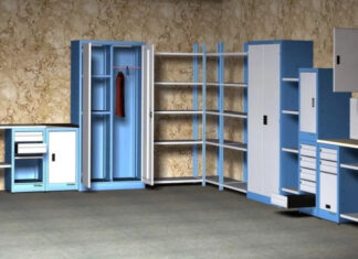 Преимущества металлической мебели