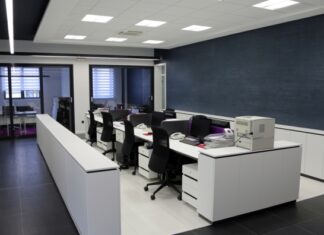 Освещение офисных зданий и бизнес-центров