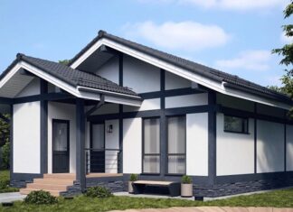 Дома Фахверк — особенности стиля, интерьера, отделки