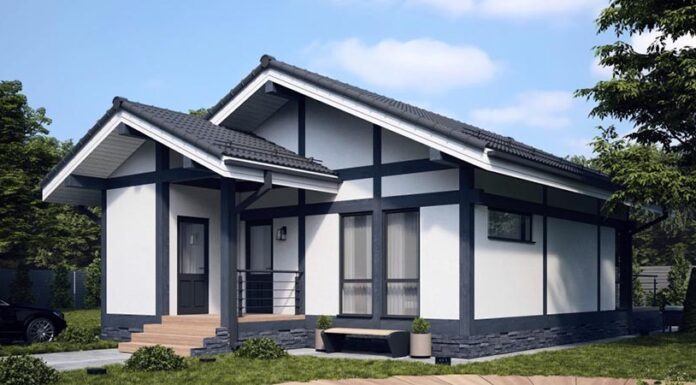 Дома Фахверк — особенности стиля, интерьера, отделки