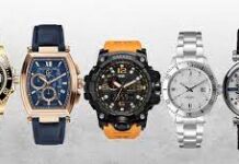 Какие бывают виды наручных часов?