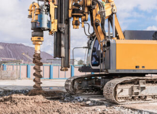 Буровые работы в строительстве