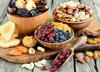 Орехи и сухофрукты – полезное лакомство на все случаи жизни