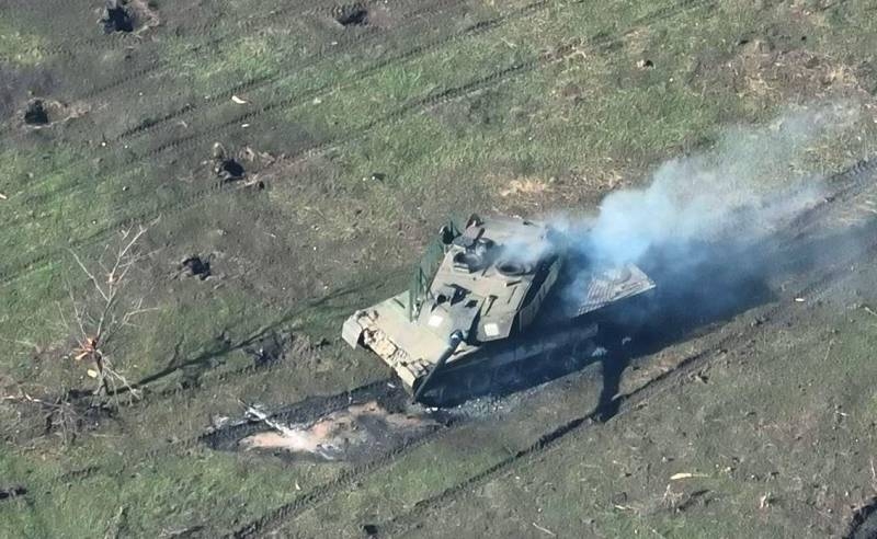 Киев потерял более 20 немецких танков Leopard