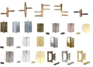 Какие бывают дверные петли?