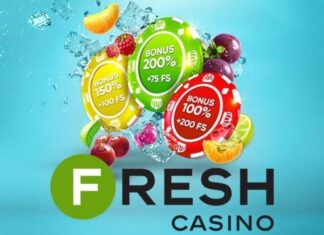 Обзор casino Fresh: безопасность, бонусы, игры