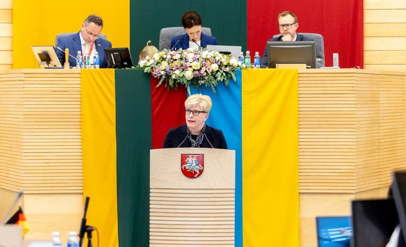 Придется менять: почему премьер-министр Литвы повторила предвыборный лозунг Путина