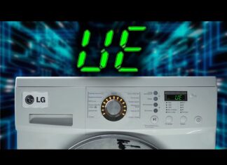 Как устранить ошибку UE на стиральной машине LG?