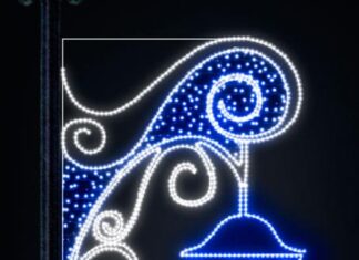 Виды светодиодных консолей для уличной иллюминации