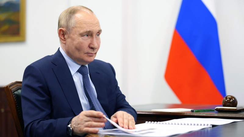Путин пожелал врио главы Кузбасса Середюку успехов в работе
