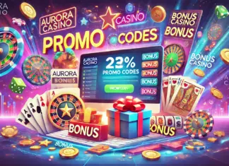 Промокоды для Aurora Casino: особенности бонусных поощрений