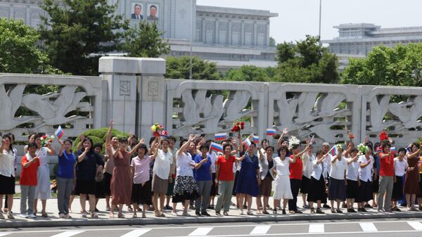 В Пхеньяне начался государственный прием в честь Путина