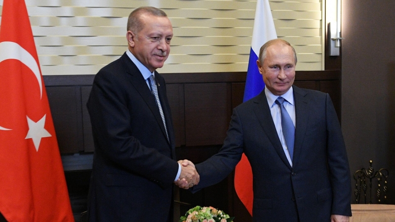 Песков рассказал, о чем будут говорить Путин и Эрдоган