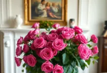 Секреты создания гармоничных букетов из кустовых роз от AzaliaNow