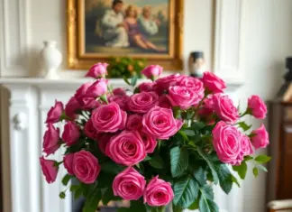 Секреты создания гармоничных букетов из кустовых роз от AzaliaNow