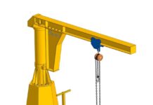 Где применяются консольные краны