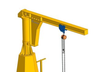 Где применяются консольные краны