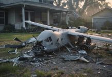 Два человека пострадали из-за падения обломков БПЛА в Славянске-на-Кубани