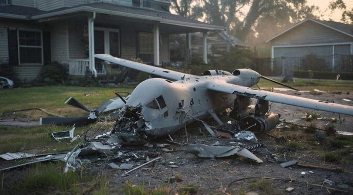 Два человека пострадали из-за падения обломков БПЛА в Славянске-на-Кубани