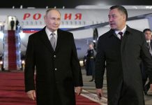 Путин в четверг ответит на вопросы журналистов в Бишкеке