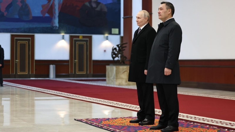 Путин в среду проведет встречи с лидерами Киргизии и Белоруссии