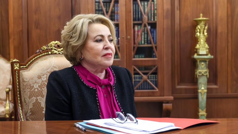 Путин вернул России достоинство, заявила Матвиенко