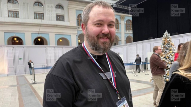 Блогер Wylsacom приехал на пресс-конференцию Путина