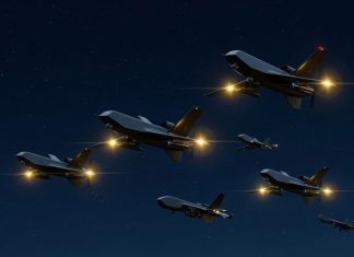 Более 20 взрывов прогремели над Волгоградом во время атаки БПЛА