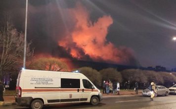 Площадь пожара на рынке в Петербурге достигла 1500 квадратов, есть пострадавший