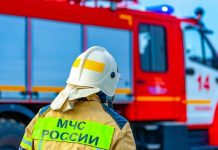 Площадь пожара в порту Темрюка после атаки БПЛА достигла 1,3 тыс. кв. м