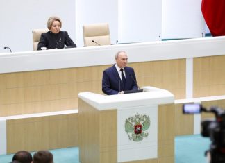 Путин глубоко вовлечен в работу парламента, заявила Матвиенко