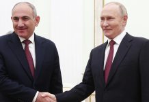 Путин пообщается с Пашиняном и Алиевым на встрече в Петербурге