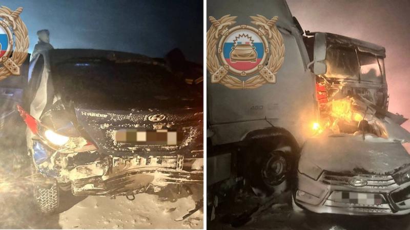 Три человека пострадали в результате массового ДТП в Саратовской области