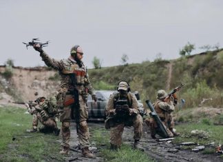 ВСУ нанесли массированный удар БПЛА по Геническу Херсонской области