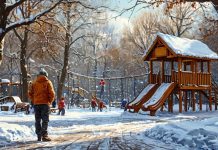 Мужчина ударил кулаком подростка за попадание снежком в воронежском сквере