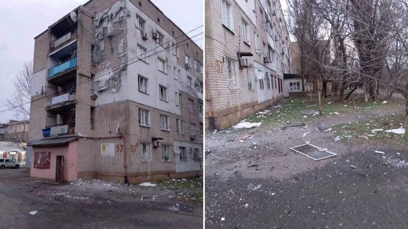 ВСУ повредили здание школы и несколько жилых домов во время атаки на Бердянск