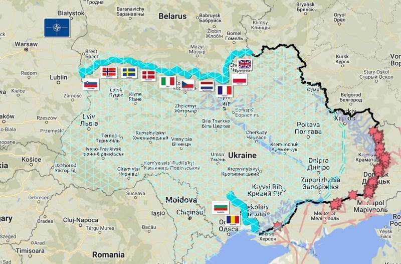 «Защитить Одессу и северную границу»: на Западе предлагают места развертывания войск НАТО на Украине